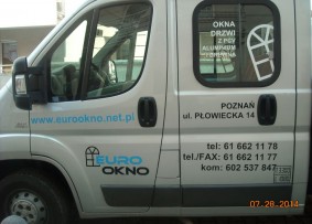 Oklejanie - Reklama zewnętrzna